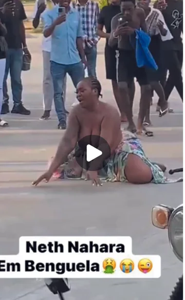 Vídeo vazado da Neth Nahara em Benguela
